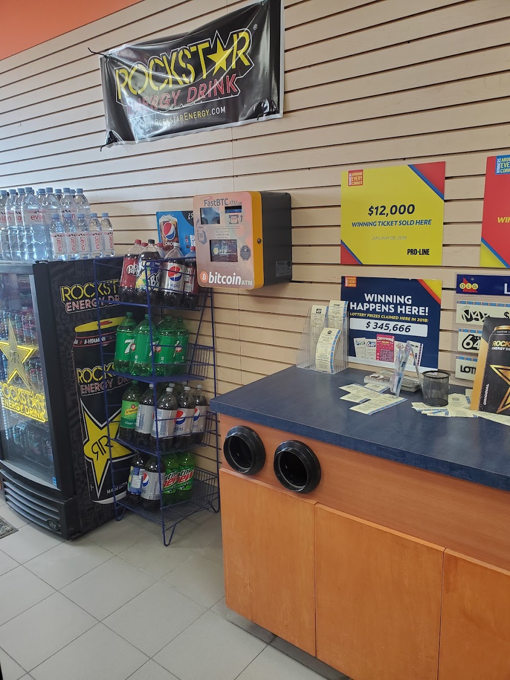 FastBTC Bitcoin ATM - Franks Convenience | 450 Holland St W, Bradford, ON L3Z 2A4, Canada | Phone: (888) 832-1282