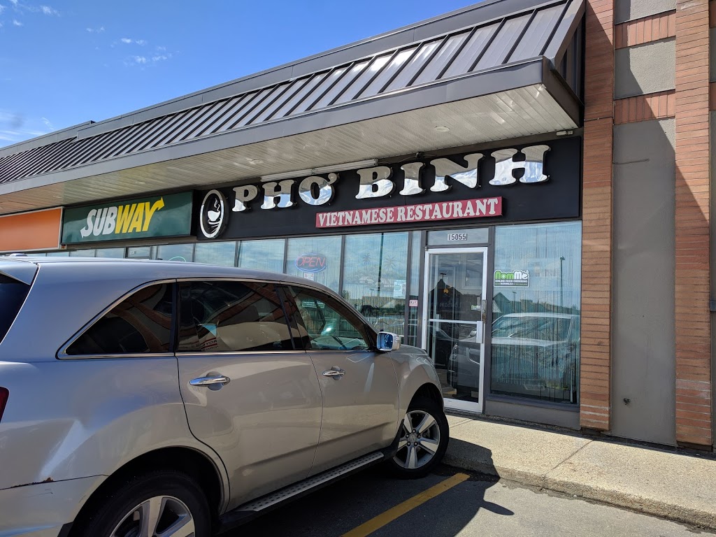 Pho Binh | 15055 Stony Plain Rd, Edmonton, AB T5P 4W1, Canada | Phone: (780) 444-7841