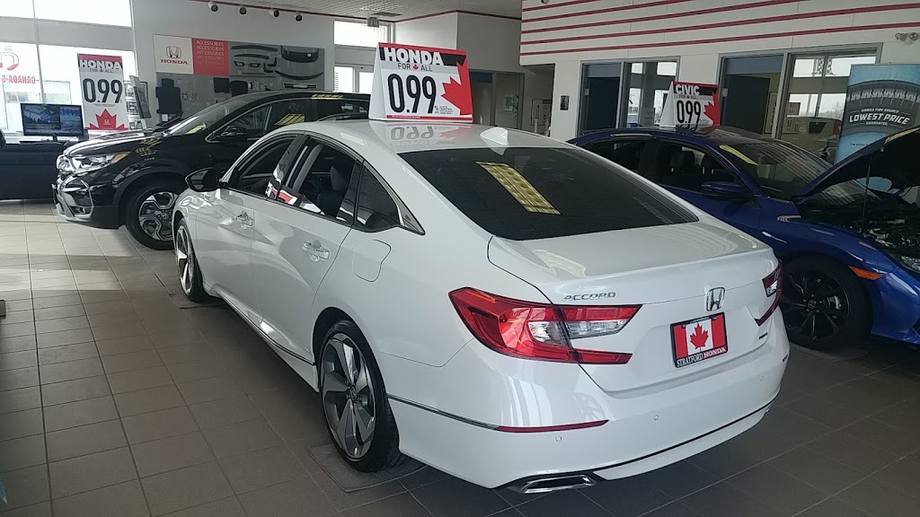 Stratford Honda | 3018 Ontario St, Stratford, ON N5A 6S5, Canada | Phone: (519) 271-2793