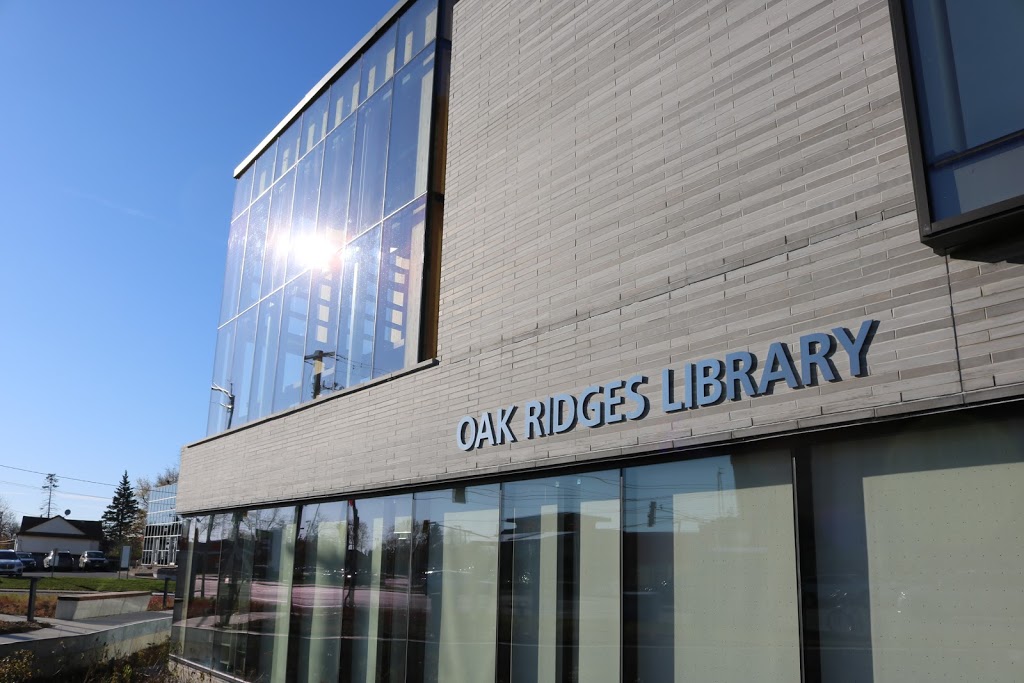 Richmond Hill Public Library - Oak Ridges Library | 34 Regatta Ave, Richmond Hill, ON L4E 4R1, Canada | Phone: (905) 773-5533