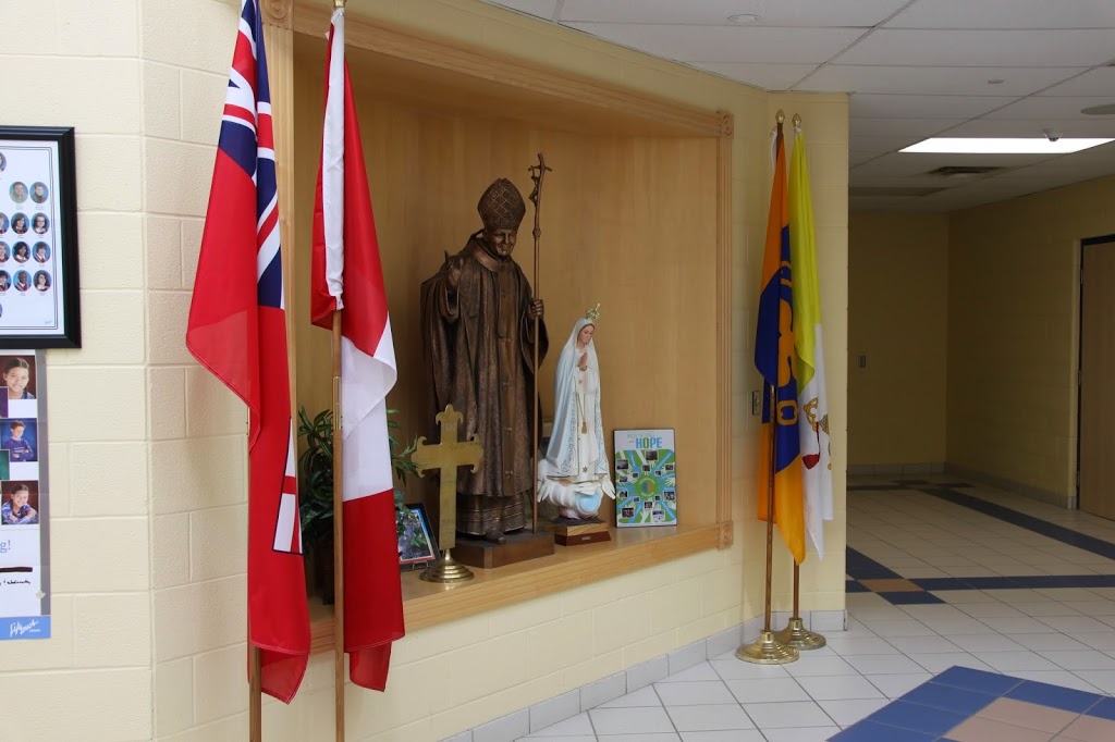 St. John Paul II Catholic Elementary School | 600 Acadia Dr, Hamilton, ON L8W 3A8, Canada | Phone: (905) 525-1300