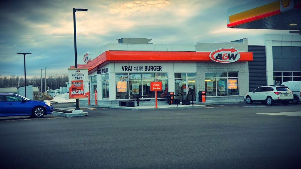 A&W Canada | 1610 Boulevard de Port Royal, Bécancour, QC G9H 0J1, Canada | Phone: (819) 591-4444