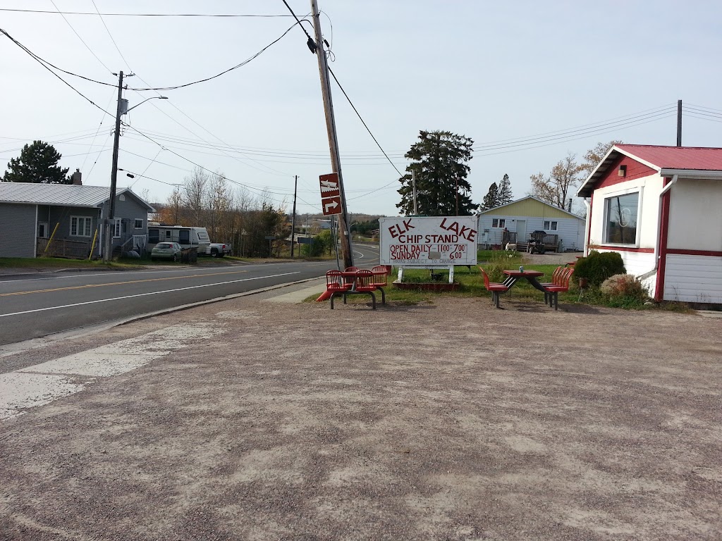 Elk Lake Chip Stand | 15 Frt Street Elk Lake, ON, Nobel, ON P0G 1G0, Canada | Phone: (705) 678-1180
