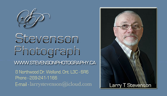 Stevenson Photograph | 8 Northwood Dr, Welland, ON L3C 6R6, Canada | Phone: (289) 241-1166