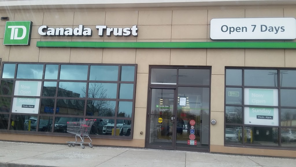 TD Canada Trust Branch and ATM | 1515 Rebecca St, Oakville, ON L6L 5G8, Canada | Phone: (905) 827-1107