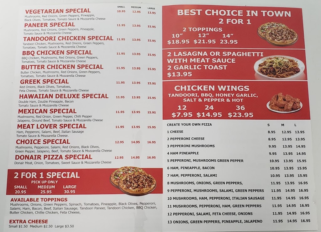 Choice Pizza | 140 E Chestermere Dr Unit 8, Chestermere, AB T1X 1M1, Canada | Phone: (403) 264-7575