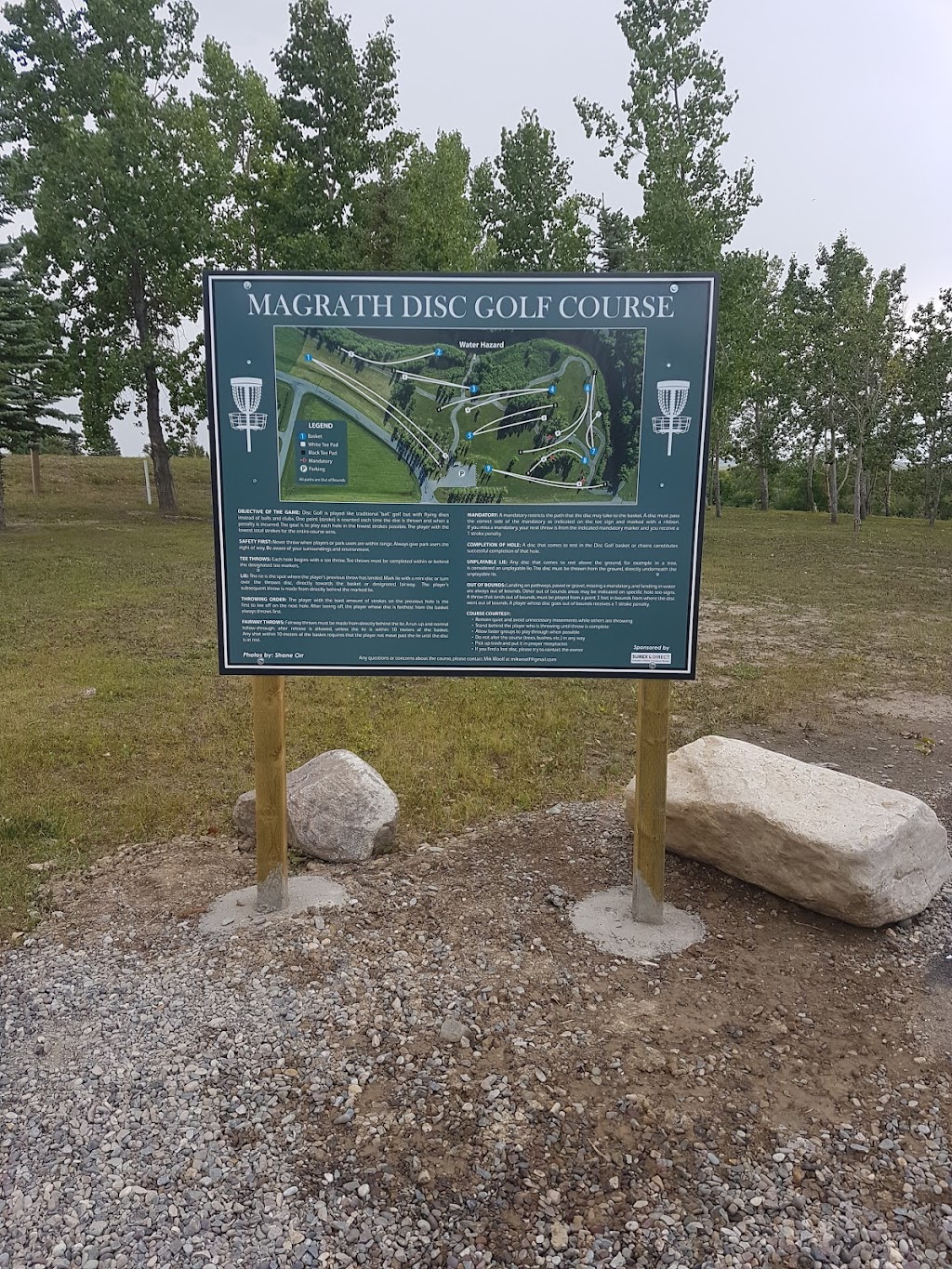 J.A. Spencer Memorial Irrigation Park & Disc Golf Course | Magrath, AB T0K 1J0, Canada | Phone: (403) 758-3212