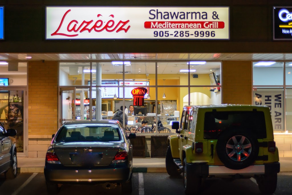 Lazeez Shawarma | 5618 Tenth Line W e7, Mississauga, ON L5M 7L9, Canada | Phone: (905) 285-9996