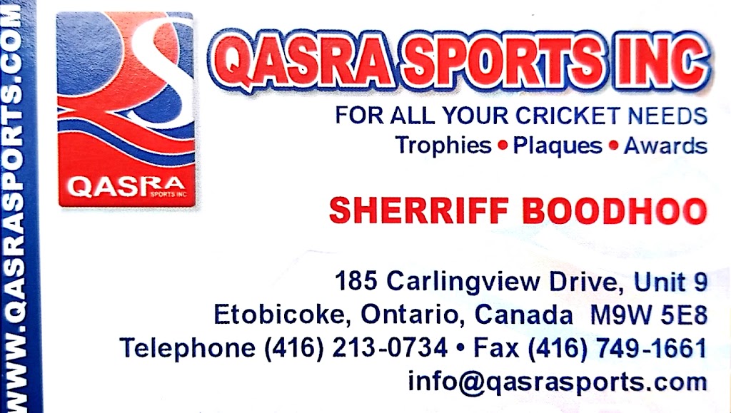 Qasra Sports | 185 Carlingview Drive, Etobicoke, ON M9W 5E8, Canada | Phone: (416) 213-0734