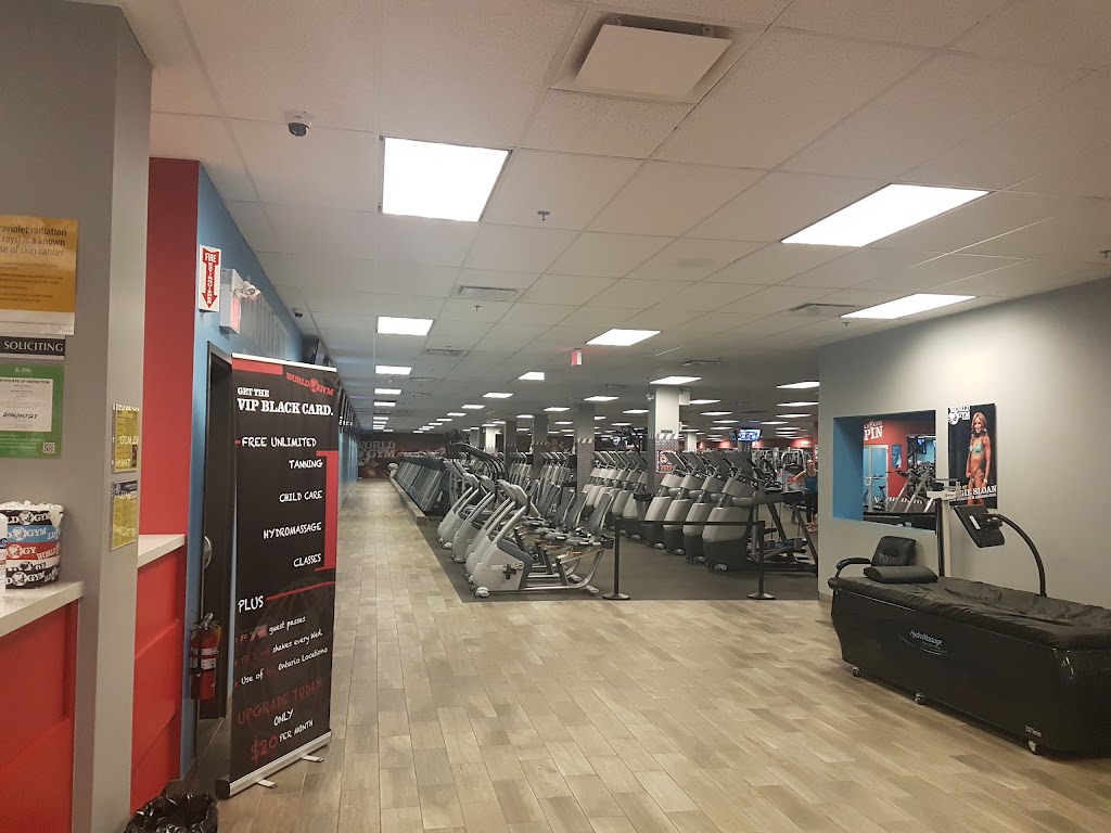 World Gym | 400 Bayfield St, Barrie, ON L4M 5A1, Canada | Phone: (705) 718-4399