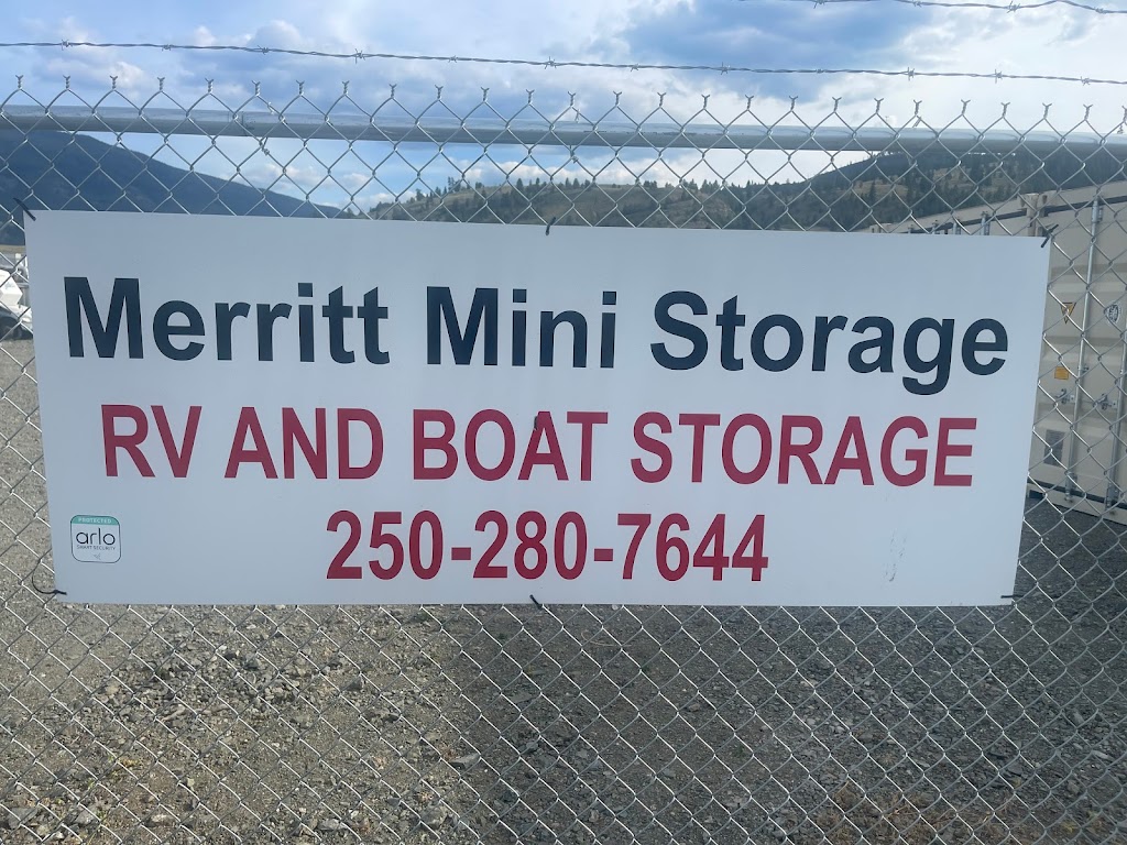 Merritt Mini storage | 1686 Lindley Creek Rd, Merritt, BC V1K 1L4, Canada | Phone: (250) 315-5393