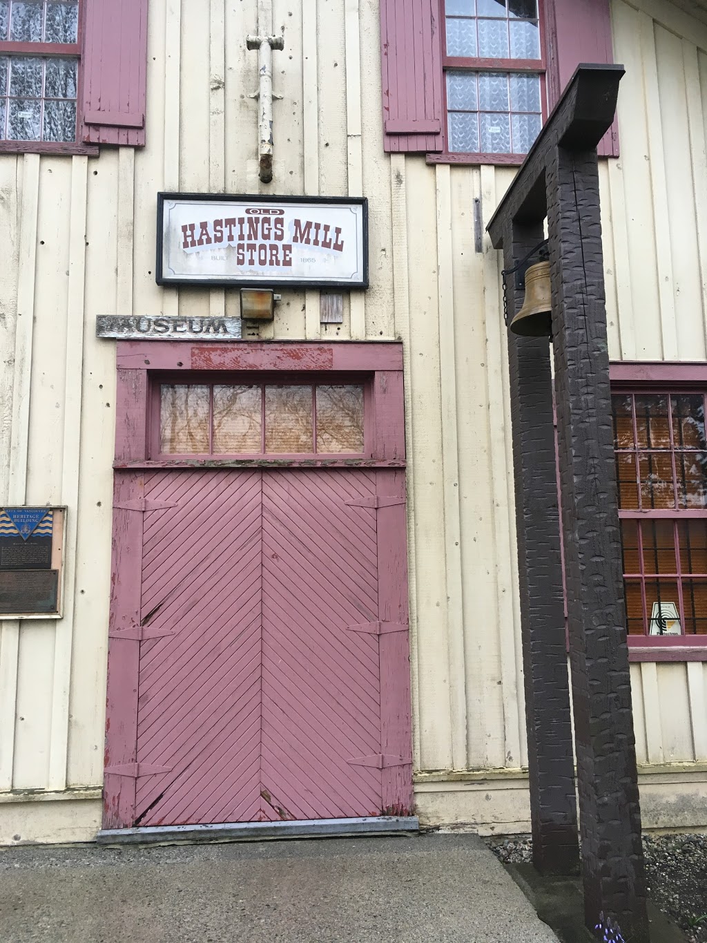 Old Hastings Mill Store Museum | 1575 Alma St, Vancouver, BC V6R 3P3, Canada | Phone: (604) 734-1212