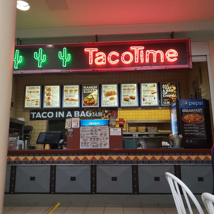 TacoTime | Market Mall, 2325 Preston Ave S #85, Saskatoon, SK S7J 2G2, Canada | Phone: (306) 374-7759