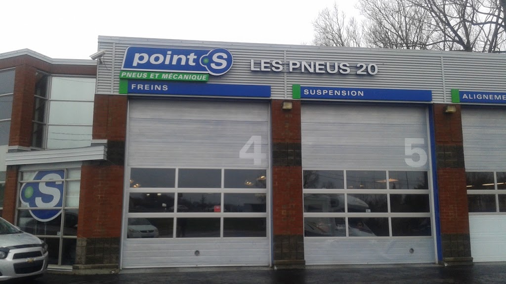 Point S - Les Pneus 20 Inc. | 540 Chemin Olivier, Saint-Nicolas, QC G7A 1P1, Canada | Phone: (418) 836-2020