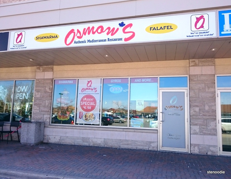 Osmows Shawarma | 8750 Bayview Ave, Richmond Hill, ON L4B 4V9, Canada | Phone: (905) 882-5455