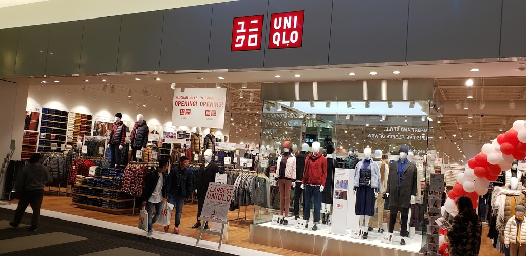 UNIQLO Vaughan Mills | 1 Bass Pro Mills Dr, Concord, ON L4K 5W4, Canada | Phone: (289) 459-1626