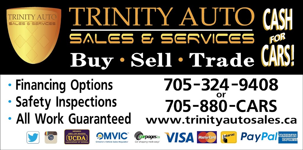 Trinity Auto Sales & Services | 81 Albert St S, Lindsay, ON K9V 3H5, Canada | Phone: (705) 324-9408