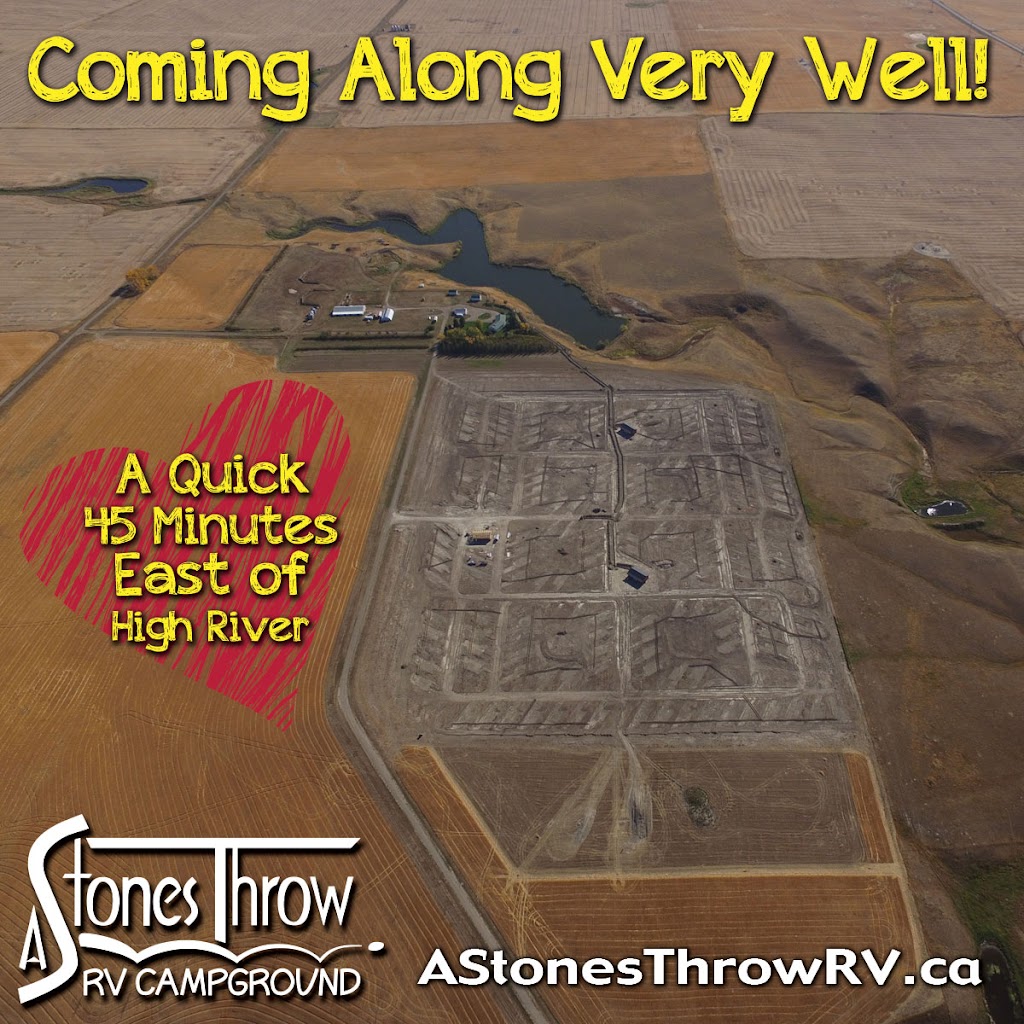 A Stones Throw RV Campground | 212031, Township 192, Milo, AB T0L 1L0, Canada | Phone: (403) 669-9443