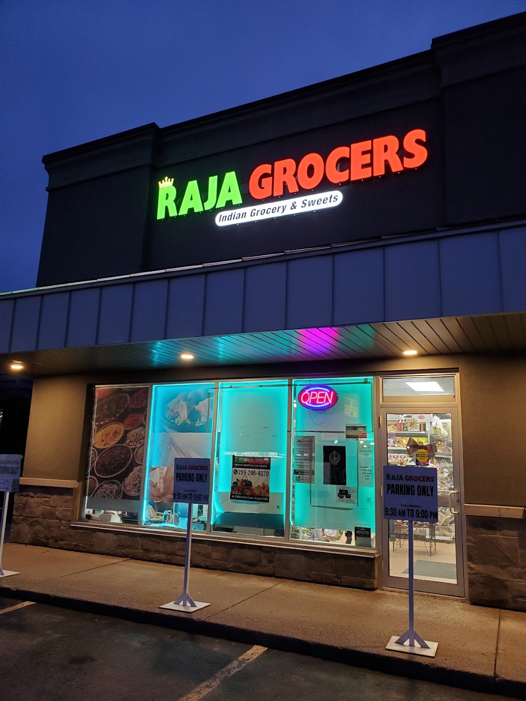 Raja Grocers | 8189 Lundys Ln Unit No 1, Niagara Falls, ON L2H 1H1, Canada | Phone: (289) 296-4070