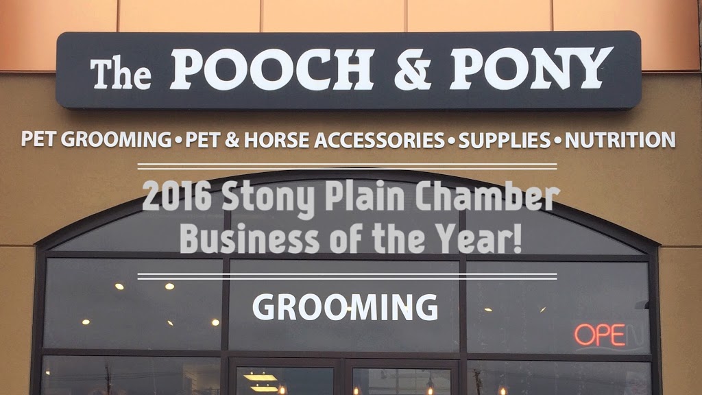 The Pooch and Pony Pet & Horse Boutique and Grooming Salon | 4201 28th St #212, Stony Plain, AB T7Z 0K3, Canada | Phone: (780) 963-2119