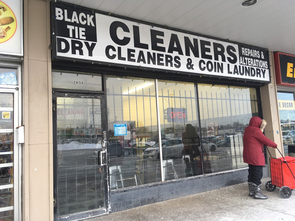 Black Tie Cleaners | 2656 Eglinton Ave E, Scarborough, ON M1K 2S3, Canada | Phone: (416) 267-5500