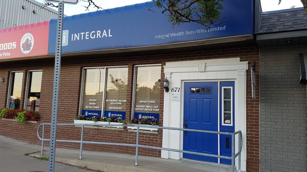 Integral Wealth Securities | 671 Belmont Ave W, Kitchener, ON N2M 1N8, Canada | Phone: (519) 744-1240