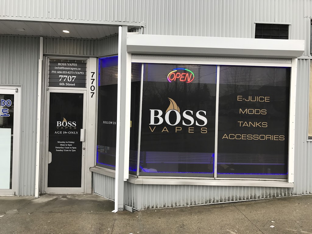 Boss Vapes Burnaby - Vape Store | 7707 6th St, Burnaby, BC V3N 3M9, Canada | Phone: (604) 553-8273