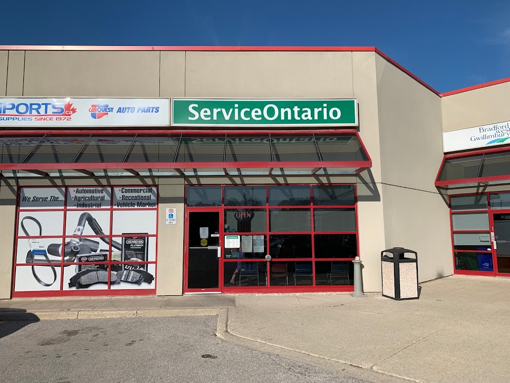 ServiceOntario | 100 Dissette St Unit 9, Bradford, ON L3Z 3G8, Canada | Phone: (905) 778-0009