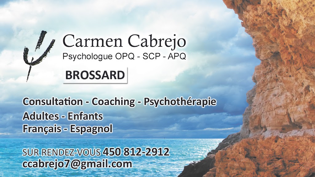 Carmen Cabrejo Psychologue | 7400 Bd Taschereau local 116, Brossard, QC J4W 1M9, Canada | Phone: (450) 812-2912