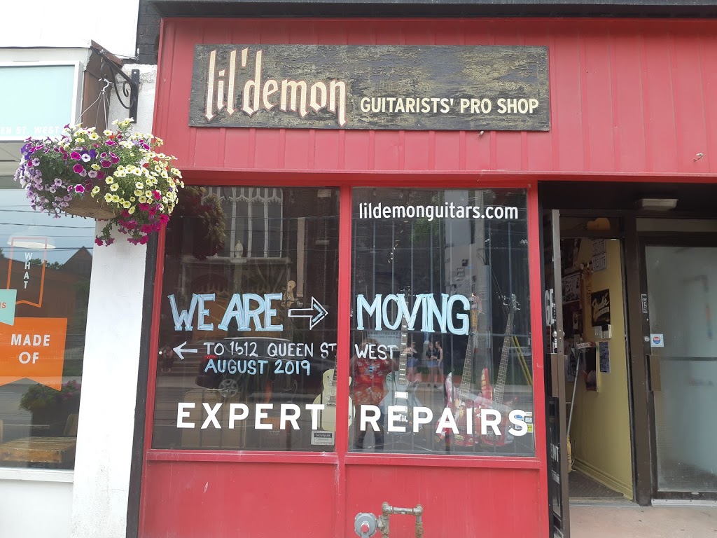 LilDemon Guitars shop | 1594 Queen St W, Toronto, ON M6R 1A8, Canada | Phone: (416) 530-1766