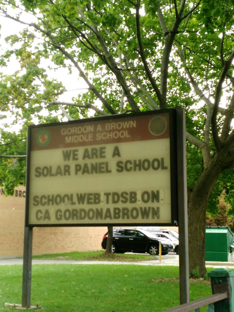 Gordon A Brown Middle School | 2800 St Clair Ave E, East York, ON M4B 1N2, Canada | Phone: (416) 396-2440