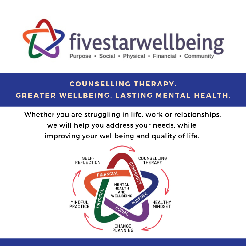 Five Star Wellbeing Counselling and Mental Health | 88 Highland Ave, New Minas, NS B4N 3J5, Canada | Phone: (902) 698-1194