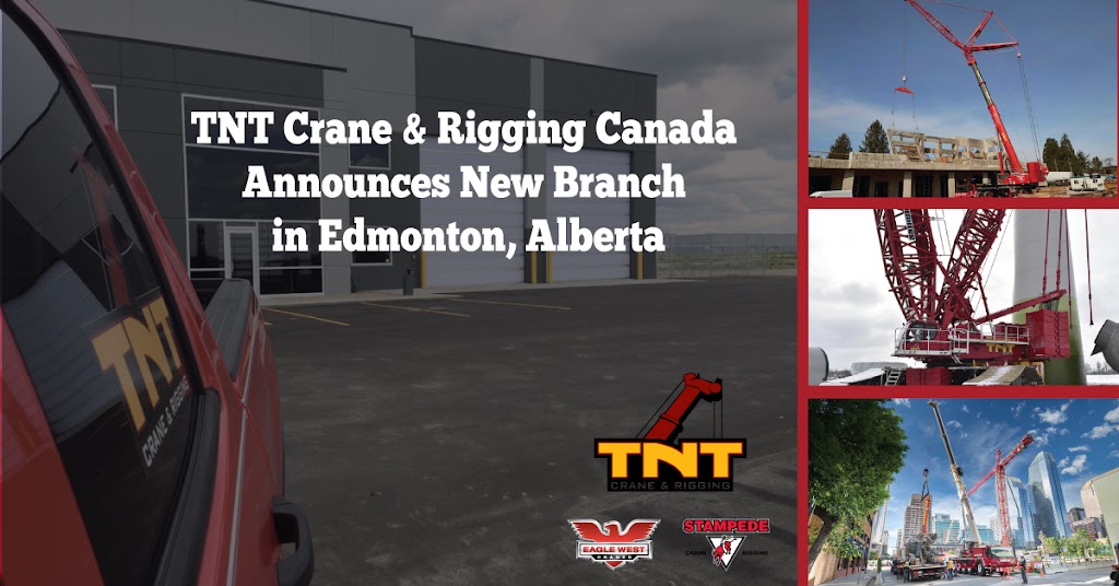 TNT Crane & Rigging Edmonton | 3301 Allard Ave #3, Leduc, AB T9E 0R8, Canada | Phone: (780) 479-7822