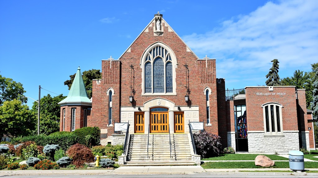 Our Lady of Peace Church | 3914 Bloor St W, Etobicoke, ON M9B 1L7, Canada | Phone: (416) 239-1259