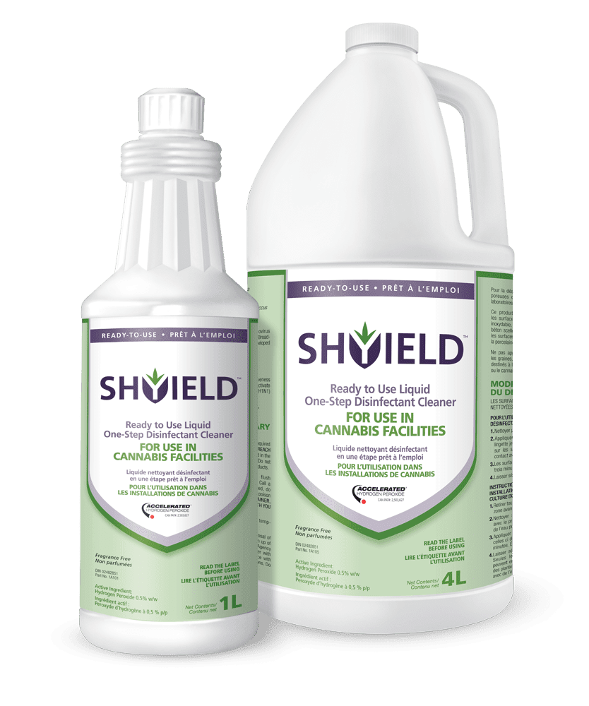 SHYIELD - Disinfectants for Cannabis Facilities | 2770 Coventry Rd, Oakville, ON L6H 6R1, Canada | Phone: (800) 387-7578