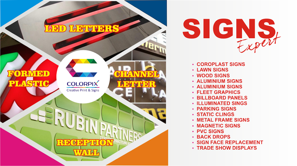 Colorpix (Creative Print & Signs) | 10-998 Keewatin St, Winnipeg, MB R2R 2V1, Canada | Phone: (204) 691-6393