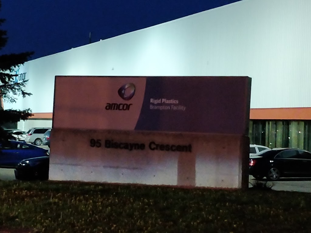 Amcor Rigid Plastics Brampton | 95 Biscayne Crescent, Brampton, ON L6W 4R2, Canada | Phone: (905) 450-5579