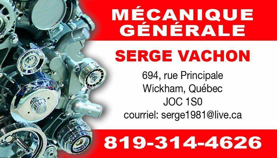 Garage mecanique generale Serge Vachon | 694 Rue Principale, Wickham, QC J0C 1S0, Canada | Phone: (819) 314-4626