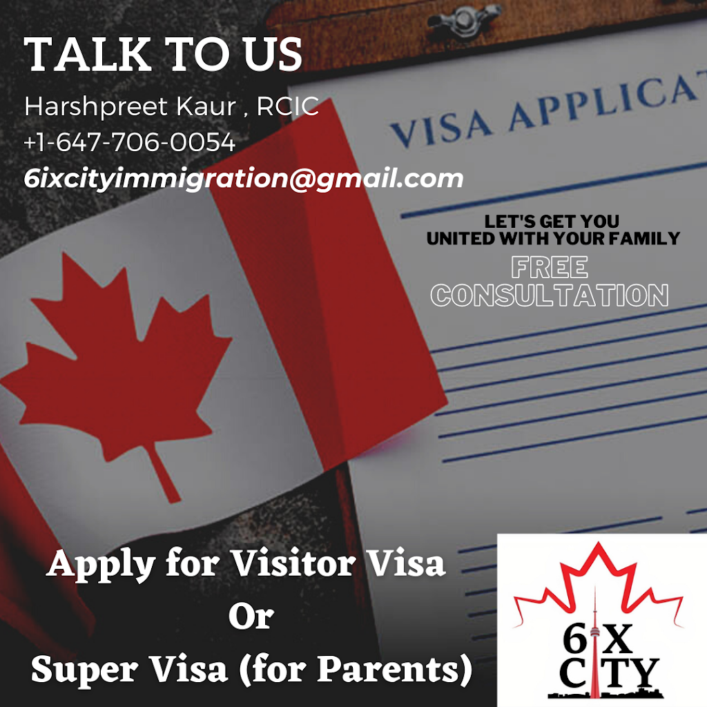 6ix City Immigration Inc. | 22 Wishing Well Cres, Caledon, ON L7C 3R2, Canada | Phone: (647) 706-0054