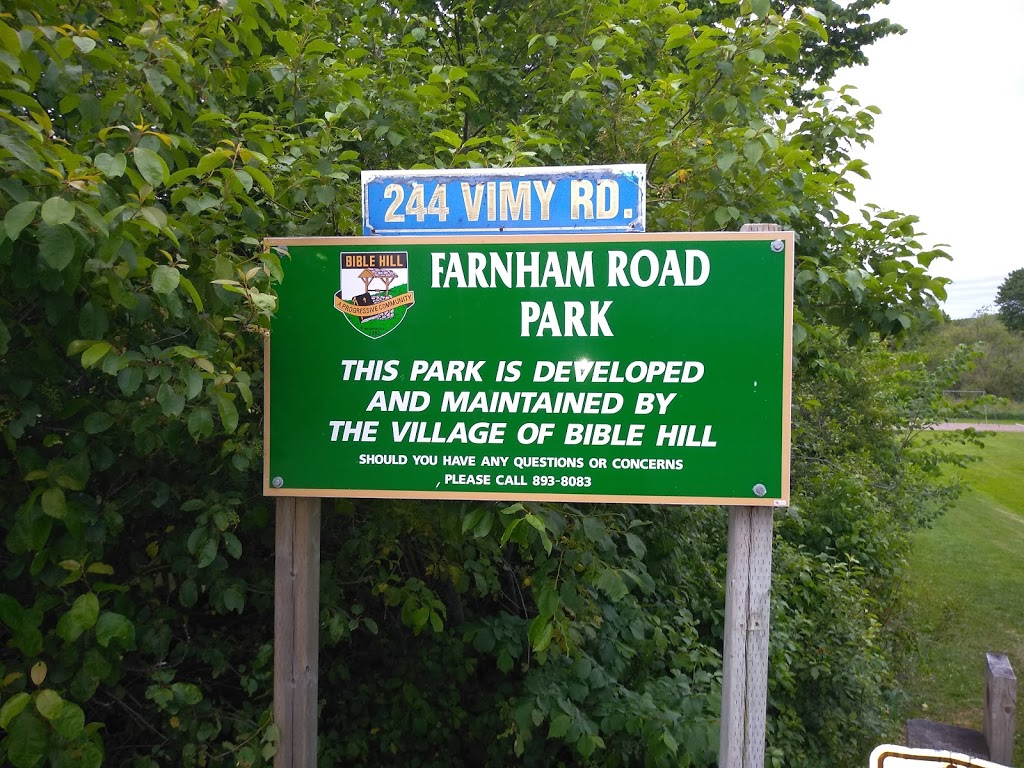 Farnham Road Park | 244 Vimy Rd, Truro, NS B2N 4J9, Canada | Phone: (902) 893-8083