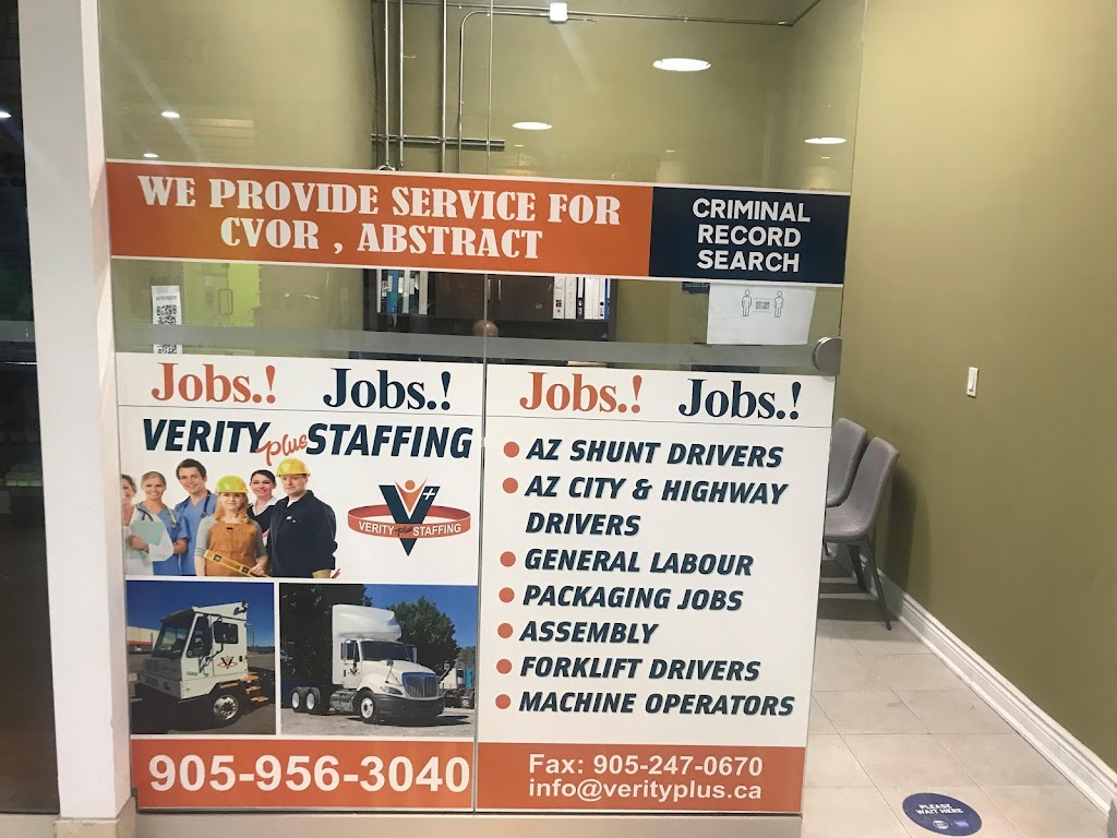 Verity Plus Staffing - jobs agency | Staffing | driver jobs | packaging jobs | 7215 Goreway Dr Unit 1E24, Mississauga, ON L4T 0B4, Canada | Phone: (905) 956-3040