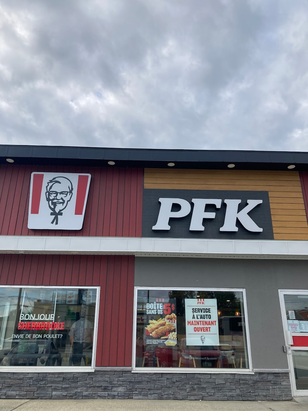 PFK | 1465 Rue King O, Sherbrooke, QC J1J 2C1, Canada | Phone: (819) 565-9111