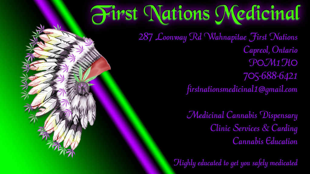 First Nations Medicinal | 287 Loonway Rd, Capreol, ON P0M 1H0, Canada | Phone: (705) 688-6421