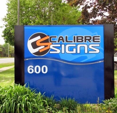 Calibre Signs | 600 Garden St, Whitby, ON L1N 7B3, Canada | Phone: (877) 215-3343