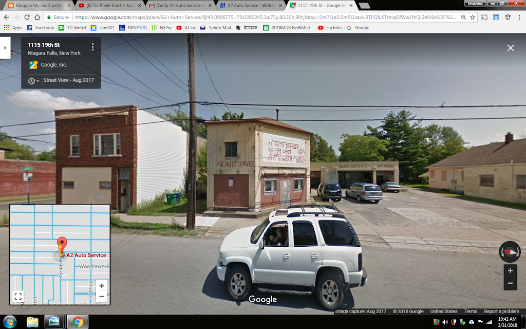 A2 Auto Service | 1311, 1127 19th St, Niagara Falls, NY 14301, USA | Phone: (716) 299-0693