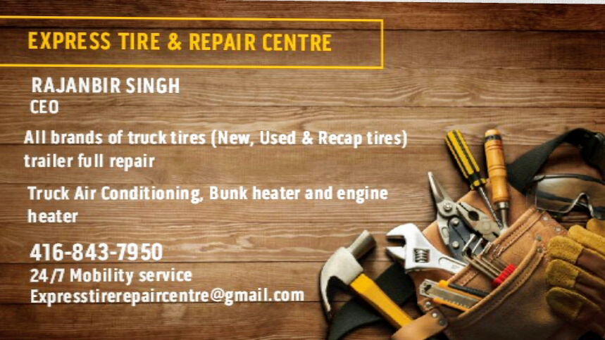 Express tire & repair centre | 5 Facet St, Brampton, ON L7A 4S8, Canada | Phone: (416) 843-7950