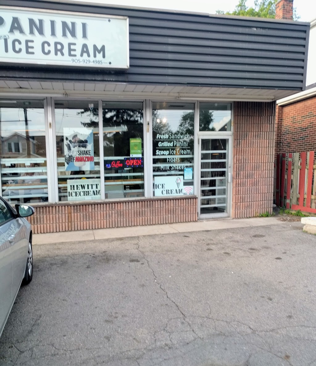 Panini & Ice Cream | 1505 Main St E, Hamilton, ON L8K 1E2, Canada | Phone: (289) 659-8370