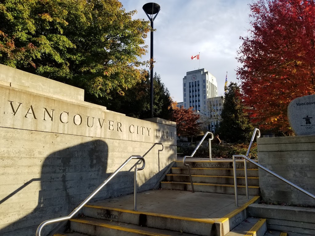 Vancouver City Hall | 453 W 12th Ave, Vancouver, BC V5Y 1V4, Canada | Phone: (604) 873-7000