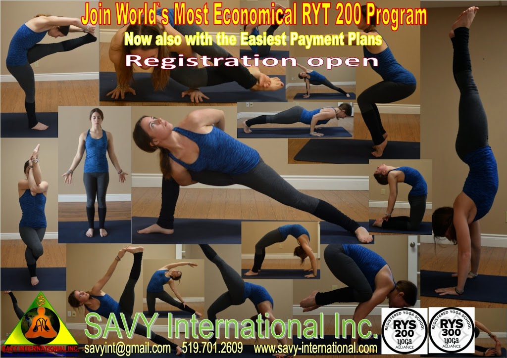 SAVY Yoga Studio/ SAVY International lnc. | 163 Concord Rd, London, ON N6G 3H9, Canada | Phone: (519) 701-2609