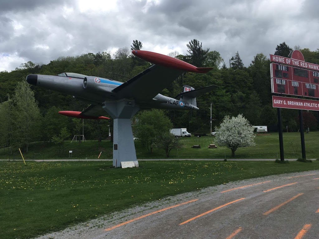 Royal Canadian Legion Avro CF-100 Jet Fighter Memorial | 5358 Haliburton County Rd 21, Haliburton, ON K0M 1S0, Canada | Phone: (705) 457-6540